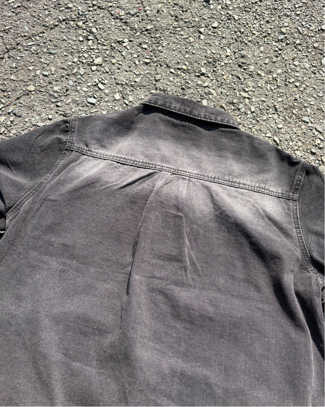 フェードウォッシュデニムルーズシャツ WG0332