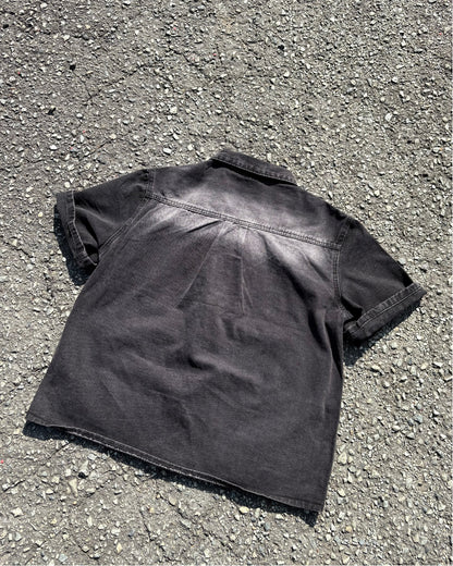 フェードウォッシュデニムルーズシャツ WG0332