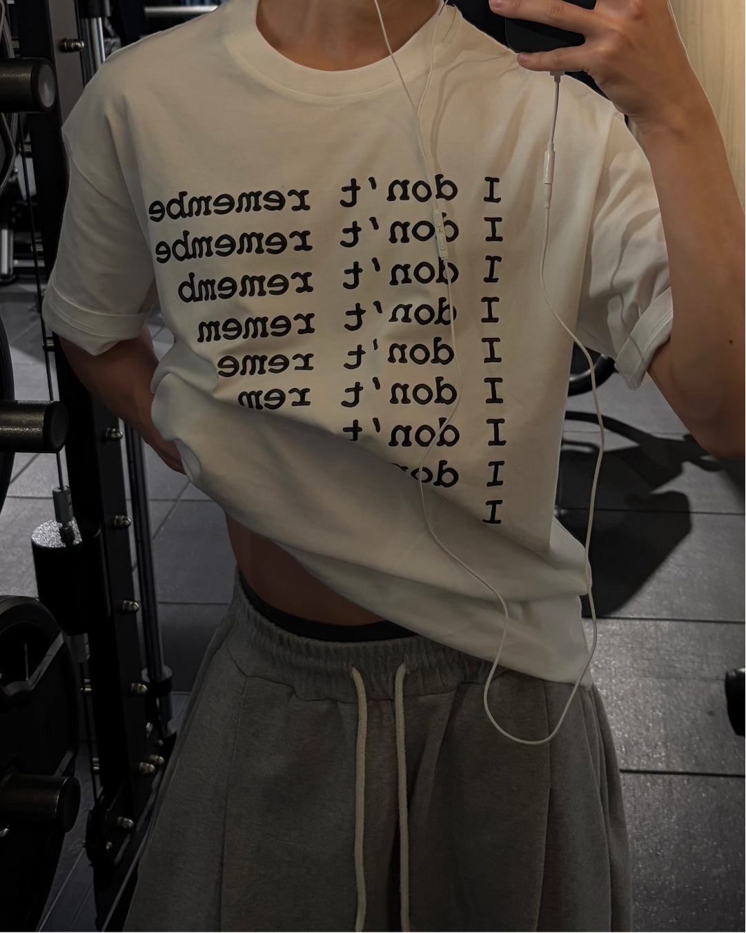 ロゴプリントデザインTシャツ WG0360