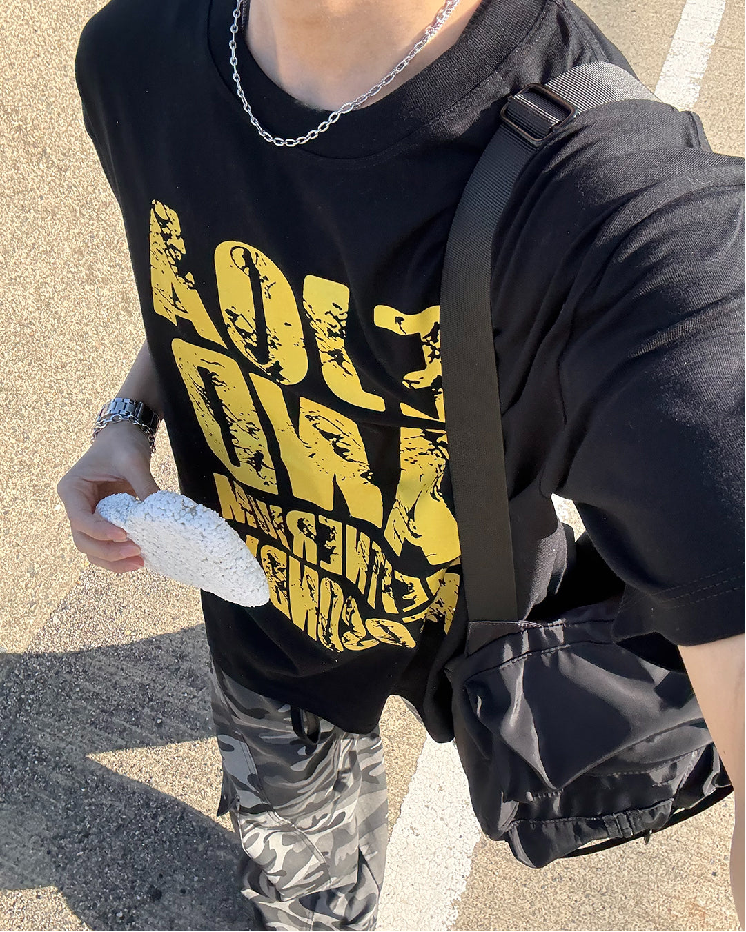 ヴィンテージグラフィックTシャツ WG0371 – YOLO（ヨロ