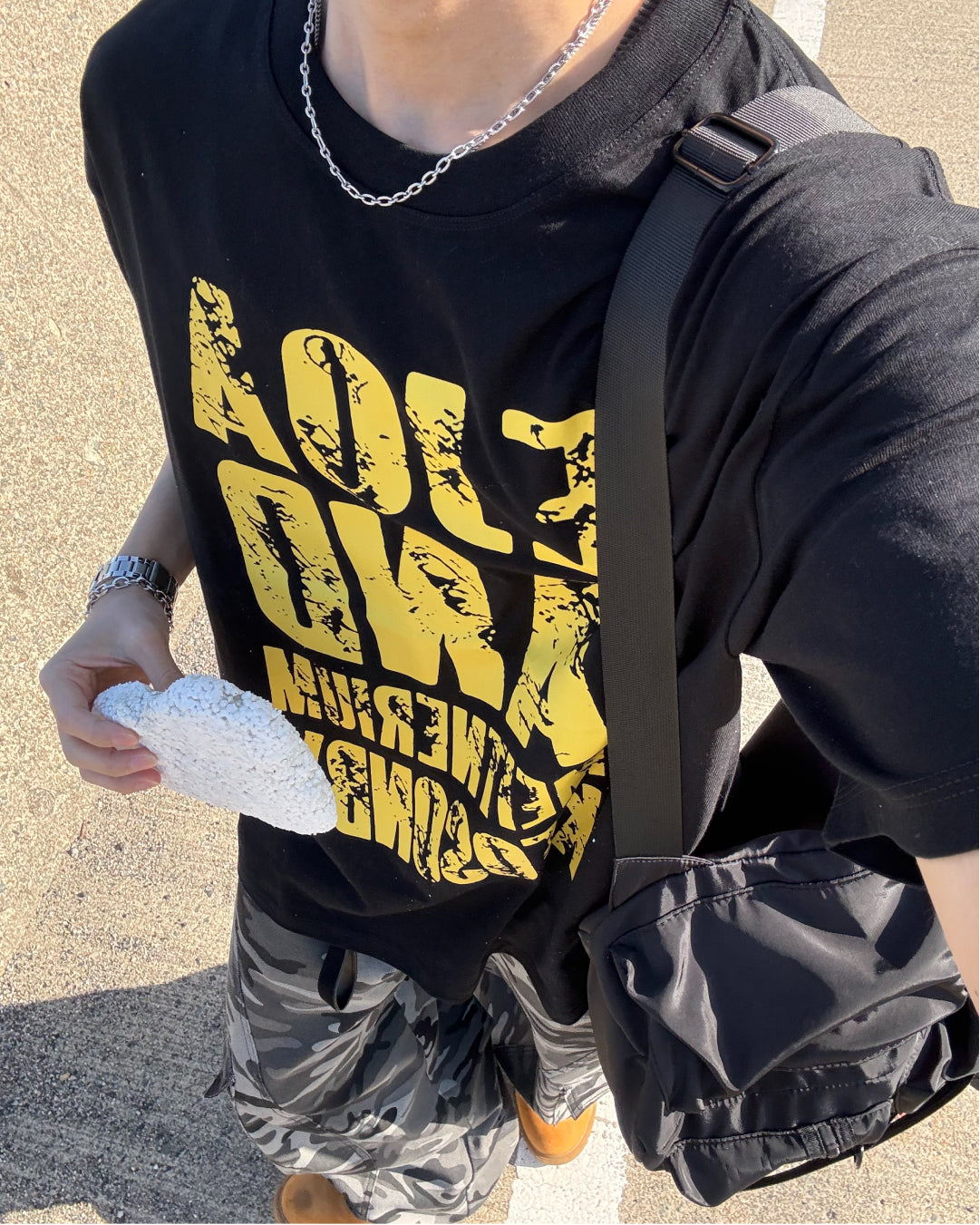 ヴィンテージグラフィックTシャツ WG0371 – YOLO（ヨロ