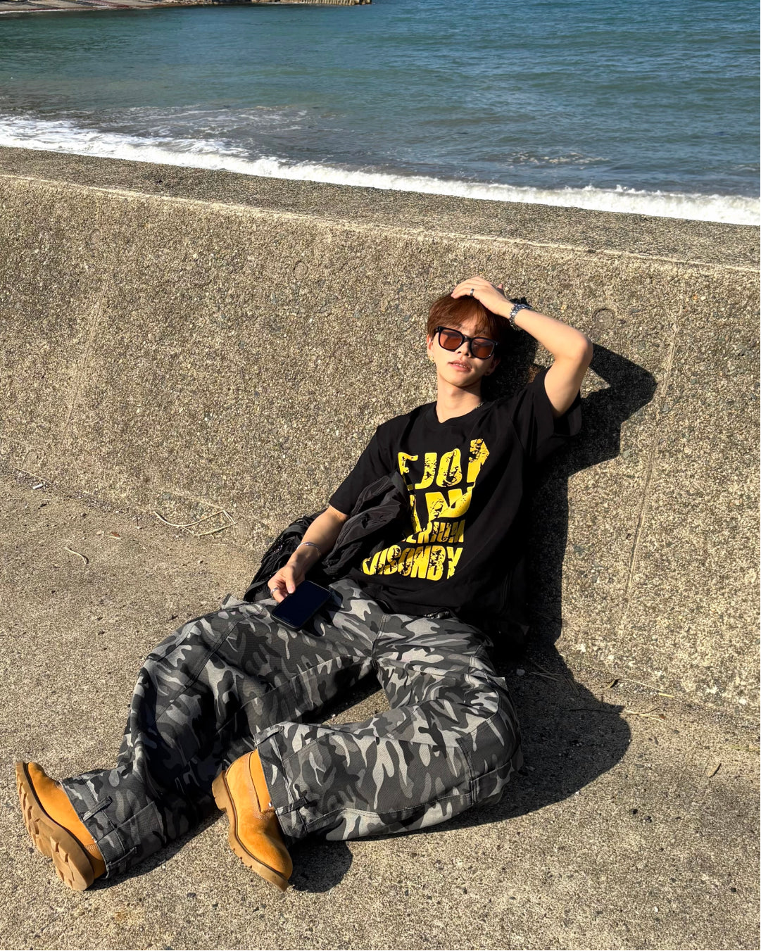 ヴィンテージグラフィックTシャツ WG0371 – YOLO（ヨロ