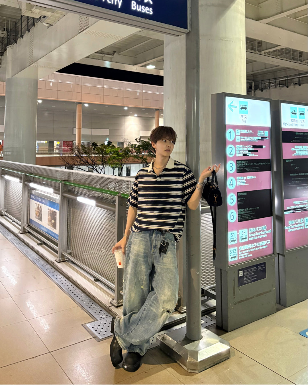 レトロボーダーポロシャツ WG0387 – YOLO（ヨロ）｜ファッション通販