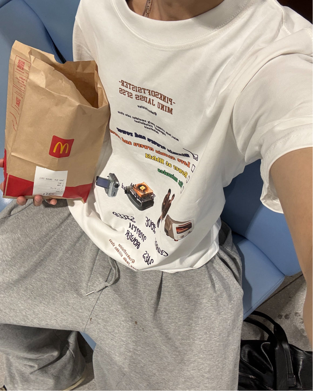 マルチグラフィックTシャツ WG0393