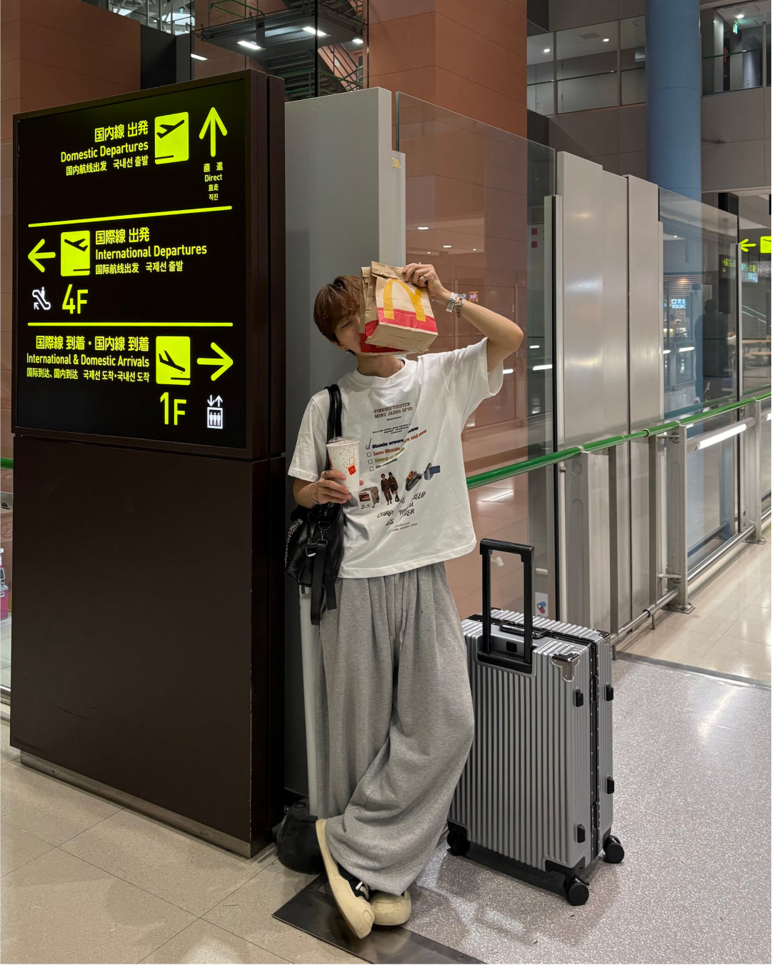 マルチグラフィックTシャツ WG0393