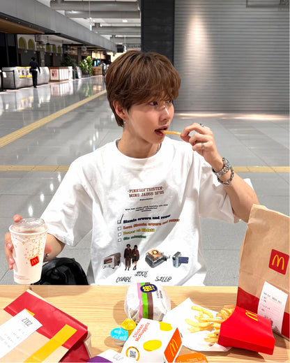 マルチグラフィックTシャツ WG0393