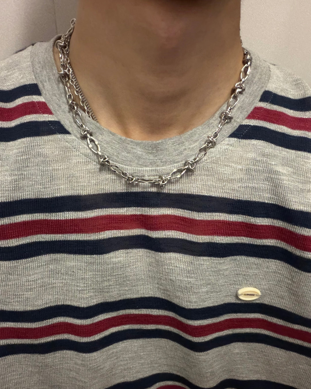 ダブルレイヤーネックレス WG0511