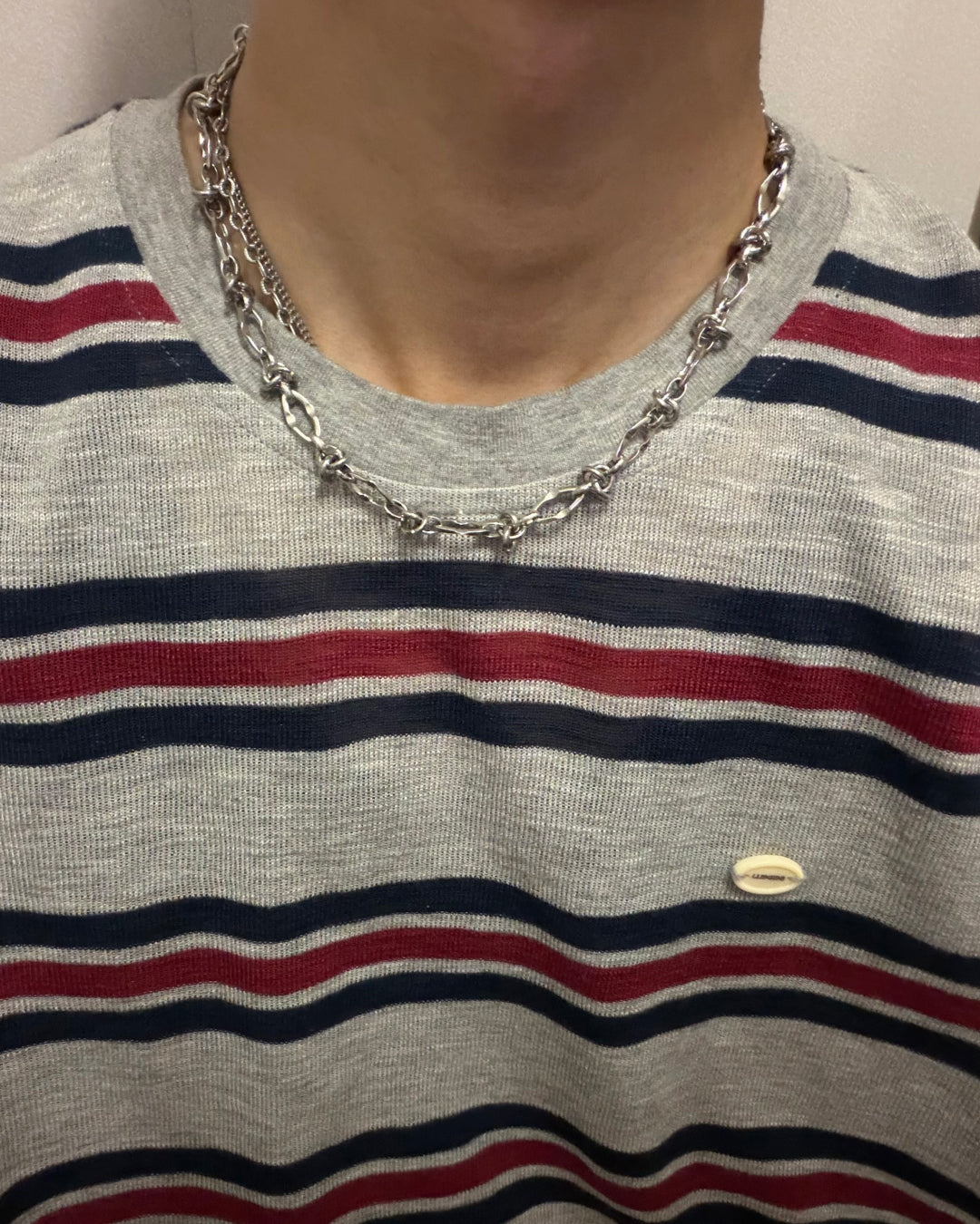 ダブルレイヤーネックレス WG0511
