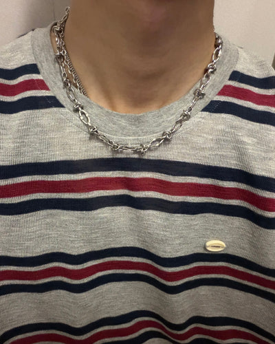 ダブルレイヤーネックレス WG0511