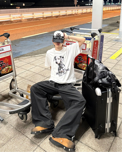 ダルメシアングラフィックTシャツ WG0521
