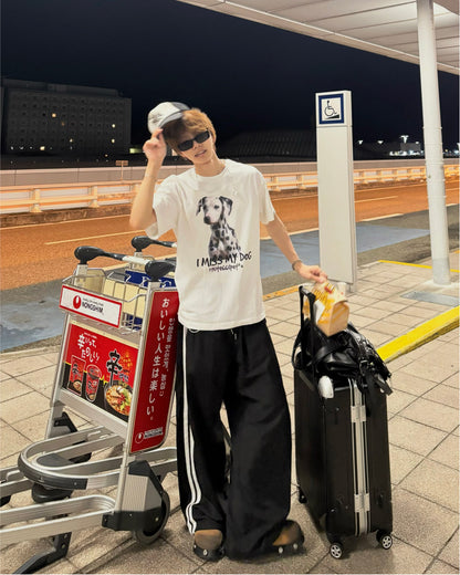 ダルメシアングラフィックTシャツ WG0521