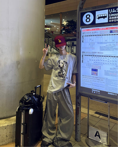 ダルメシアングラフィックTシャツ WG0521