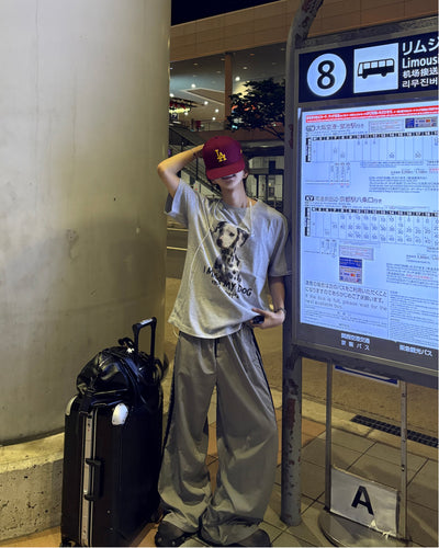 ダルメシアングラフィックTシャツ WG0521