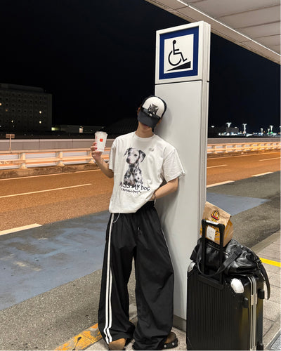 ダルメシアングラフィックTシャツ WG0521