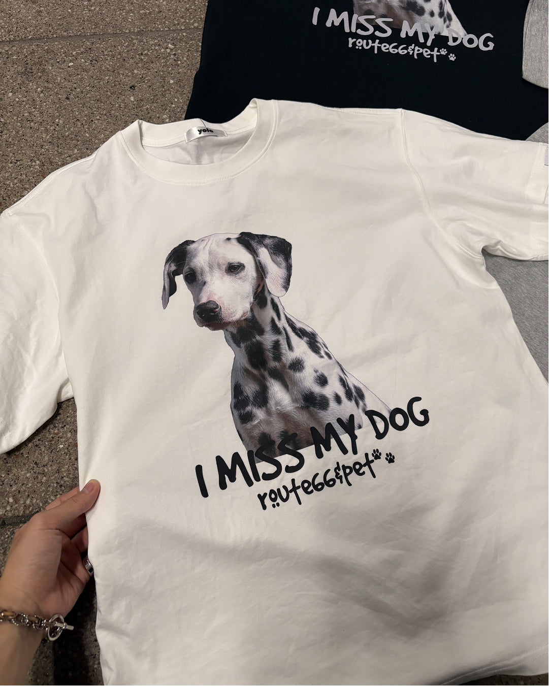 ダルメシアングラフィックTシャツ WG0521