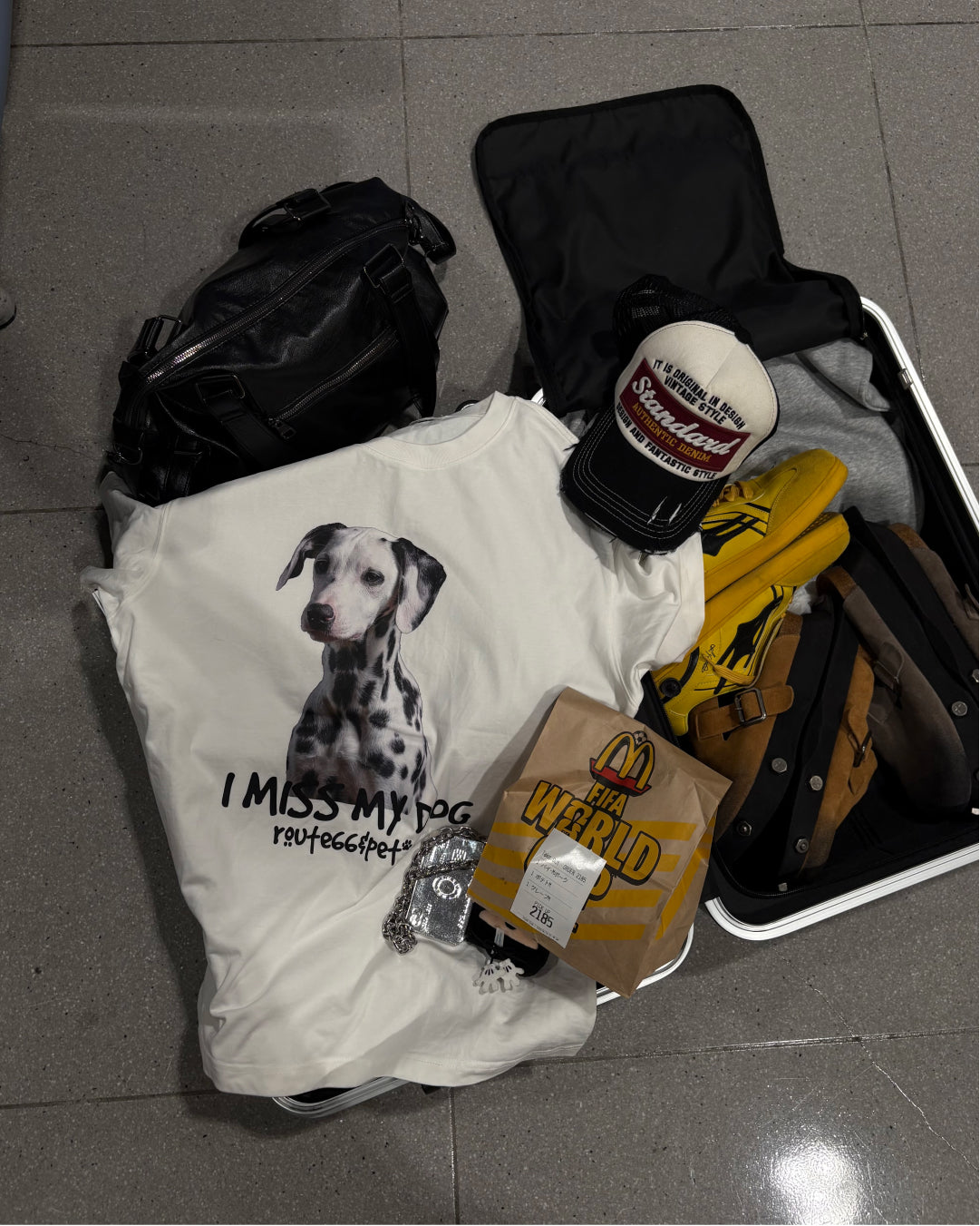ダルメシアングラフィックTシャツ WG0521