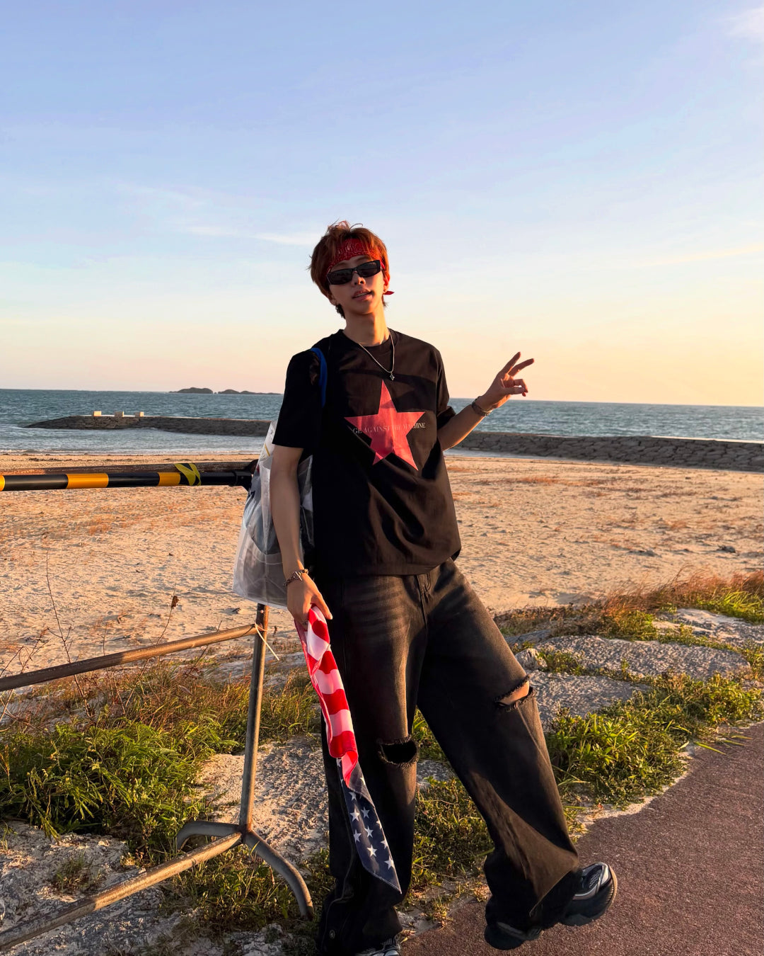 スターグラフィックTシャツ WG0579