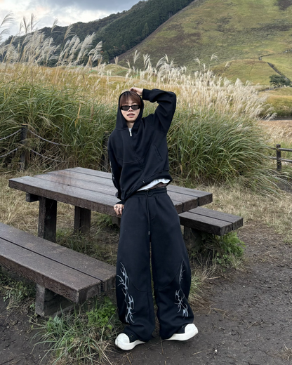 【即納】ヴィンテージ加工スウェットセットアップ(上下別売り) WG5002