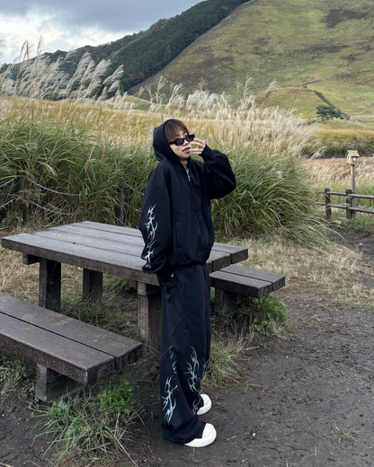 【即納】ヴィンテージ加工スウェットセットアップ(上下別売り) WG5002