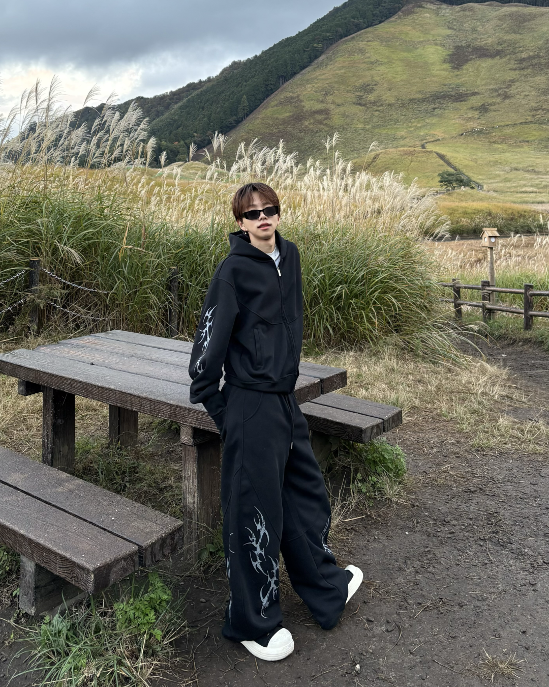 【即納】ヴィンテージ加工スウェットセットアップ(上下別売り) WG5002