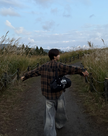 【即納】レトロチェックシャツ WG5007