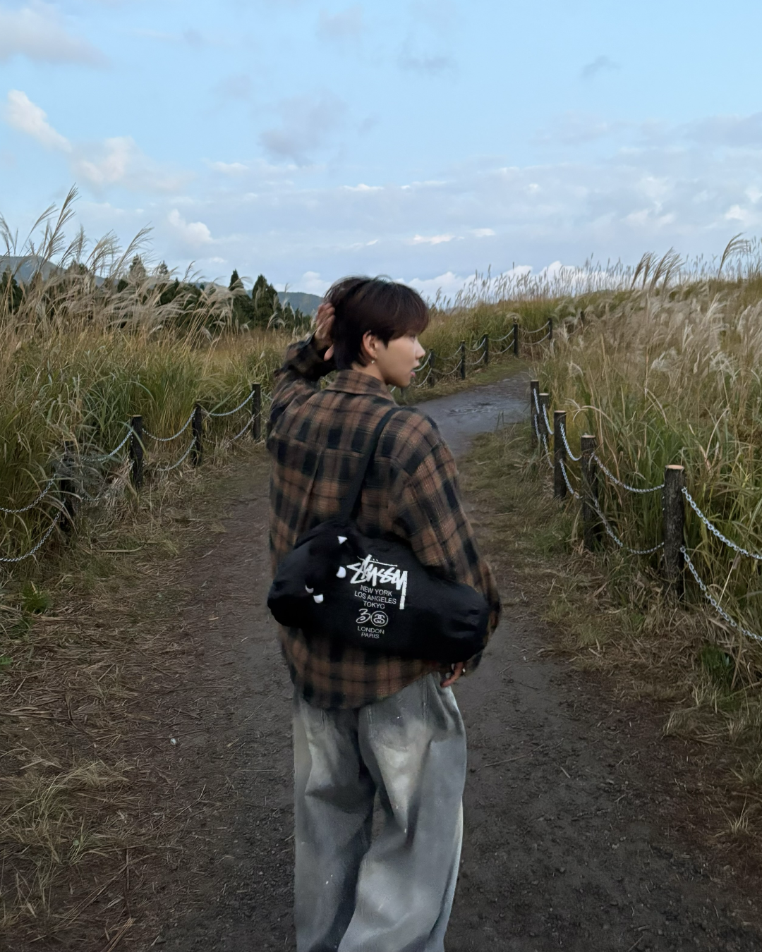 【即納】レトロチェックシャツ WG5007