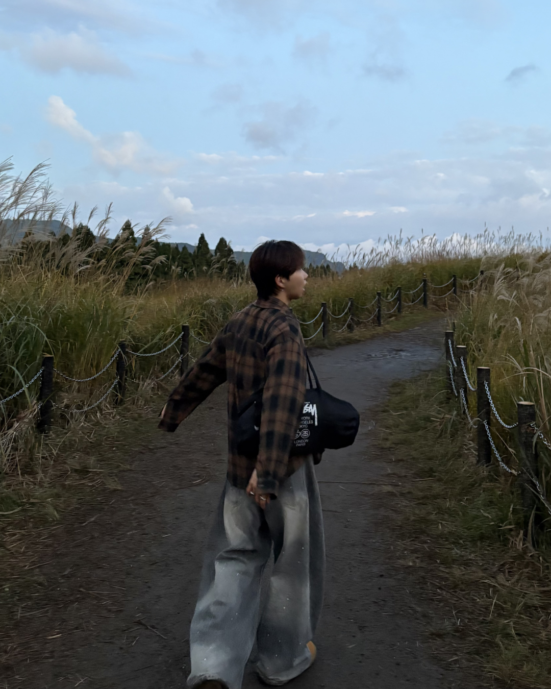 【即納】レトロチェックシャツ WG5007