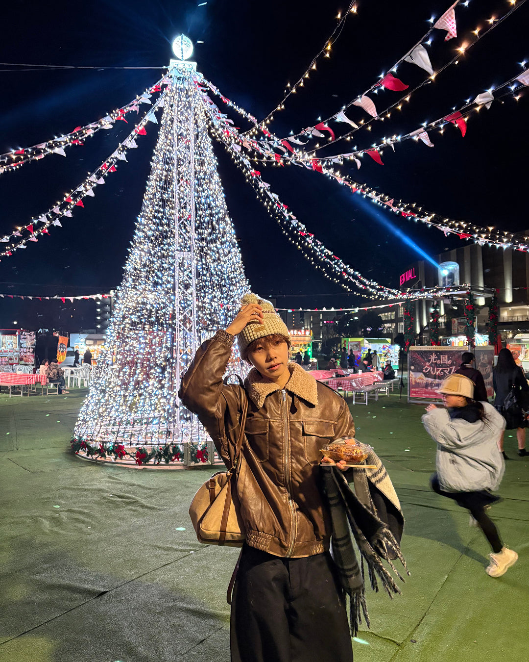 【即納】ボア襟PUレザーブルゾンジャケットWG5017