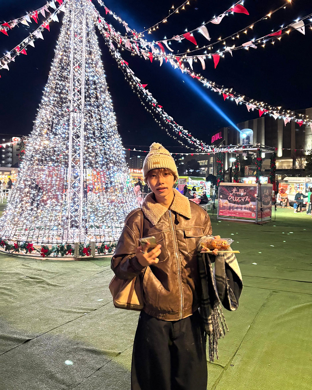 【即納】ボア襟PUレザーブルゾンジャケットWG5017