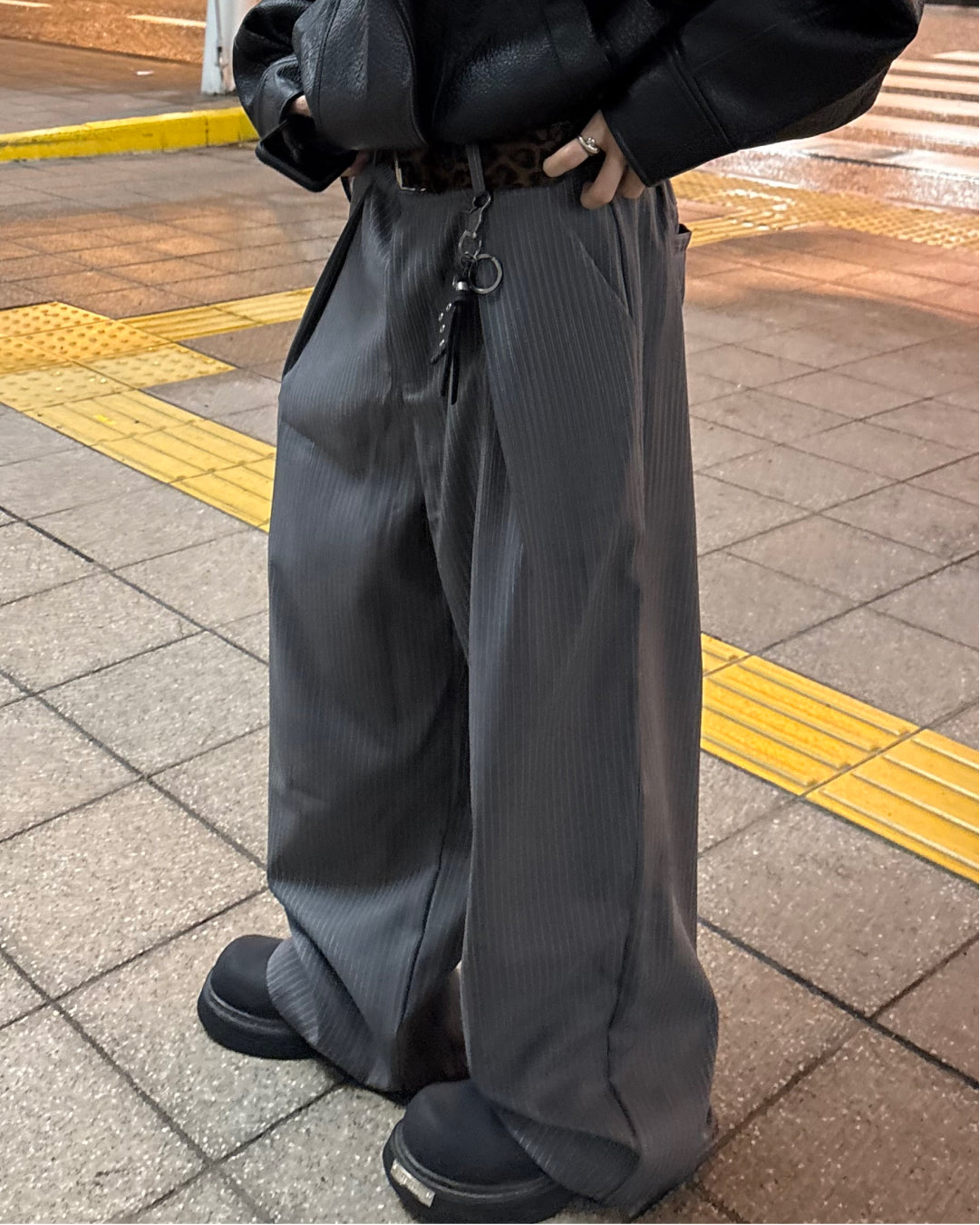 即納】ピンストライプスラックス WG5019 – YOLO（ヨロ）｜ファッション通販