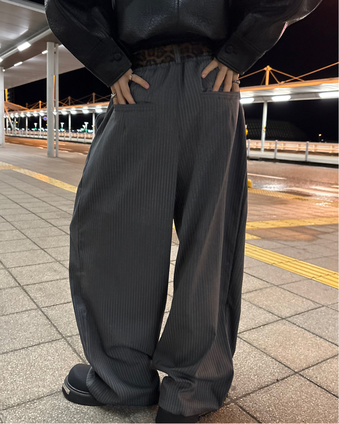 即納】ピンストライプスラックス WG5019 – YOLO（ヨロ）｜ファッション通販