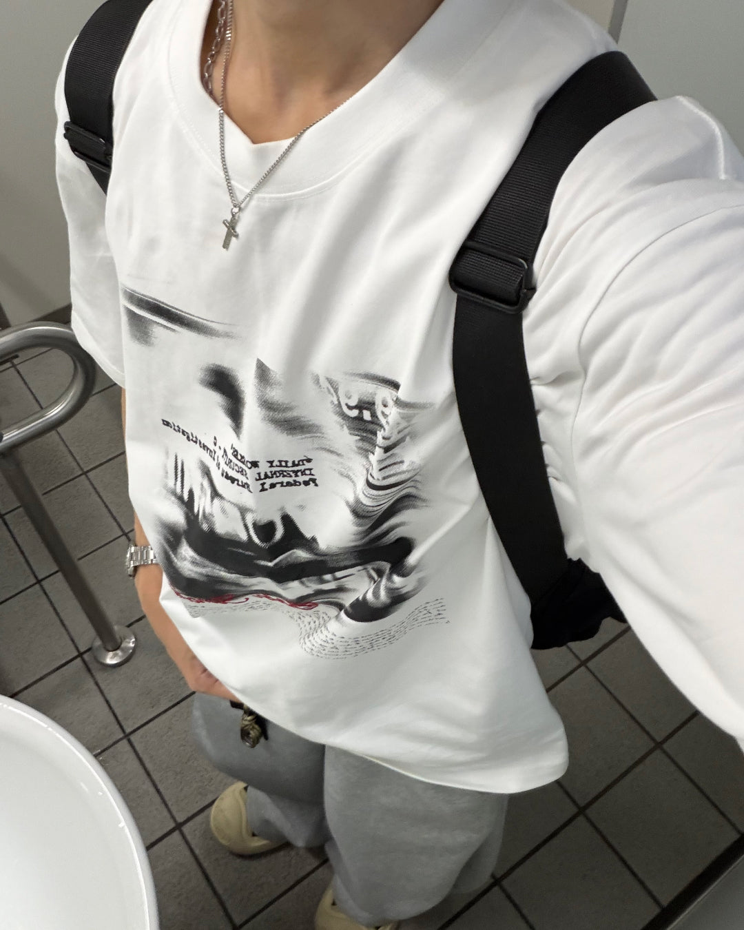 【即納】グラフィックフォトTシャツ WG5020
