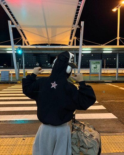 【11/25 19:00販売開始 オリジナル 即納】スタッズグラフィックデザインパーカー WG6000