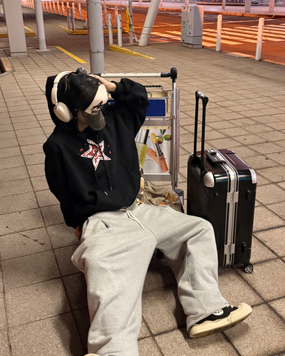 【11/25 19:00販売開始 オリジナル 即納】スタッズグラフィックデザインパーカー WG6000