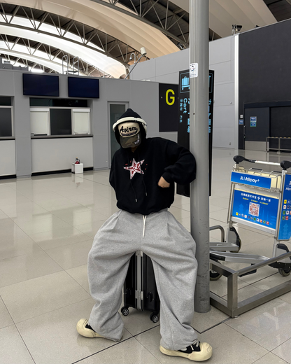 【11/25 19:00販売開始 オリジナル 即納】スタッズグラフィックデザインパーカー WG6000