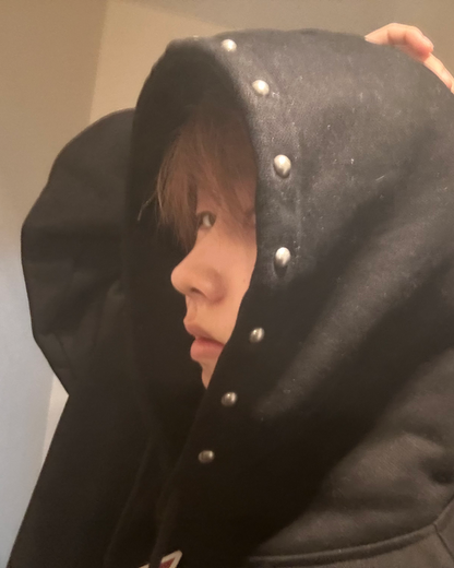 【11/25 19:00販売開始 オリジナル 即納】スタッズグラフィックデザインパーカー WG6000