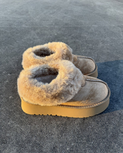 ボリュームプラットフォームボアブーツ WK0017