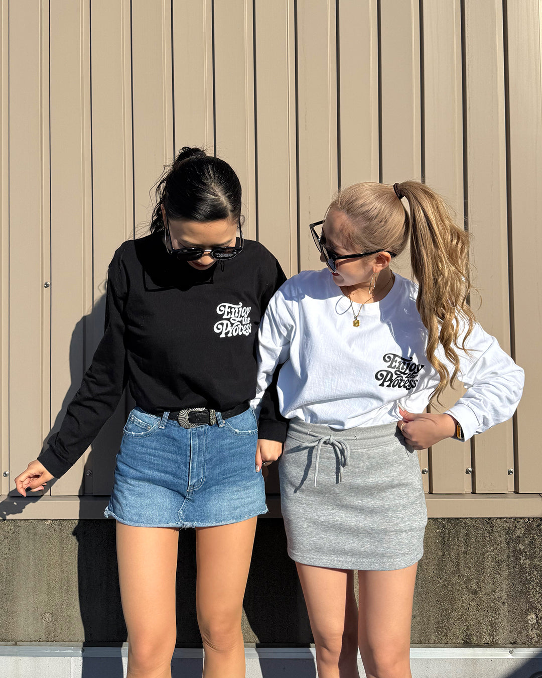 レトログラフィックプリントロングTシャツ WK0024