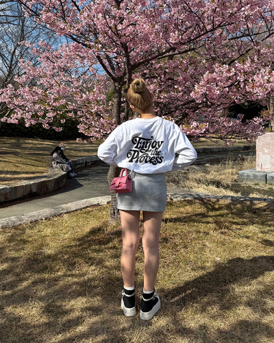 レトログラフィックプリントロングTシャツ WK0024