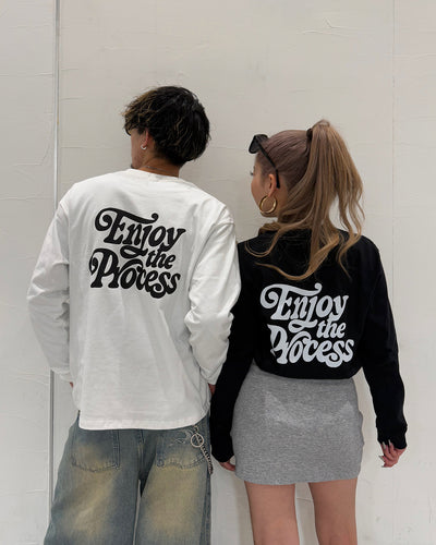 レトログラフィックプリントロングTシャツ WK0024