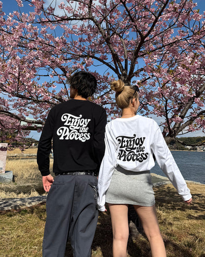 レトログラフィックプリントロングTシャツ WK0024