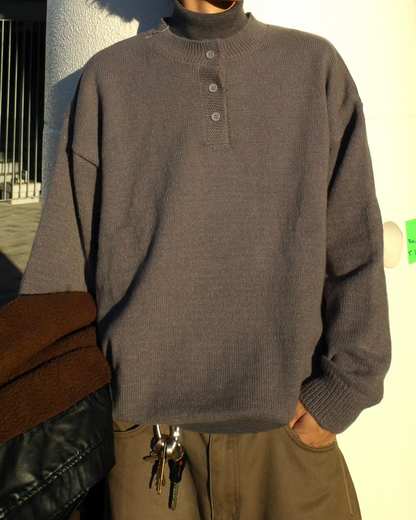 セーター ヘンリーネックセーター WR0008 – YOLO（ヨロ）｜ファッション通販