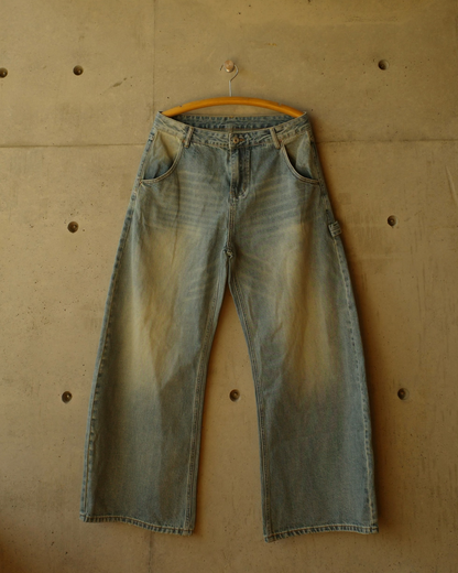 【即納】バレルレッグペインターデニムパンツ WR5005