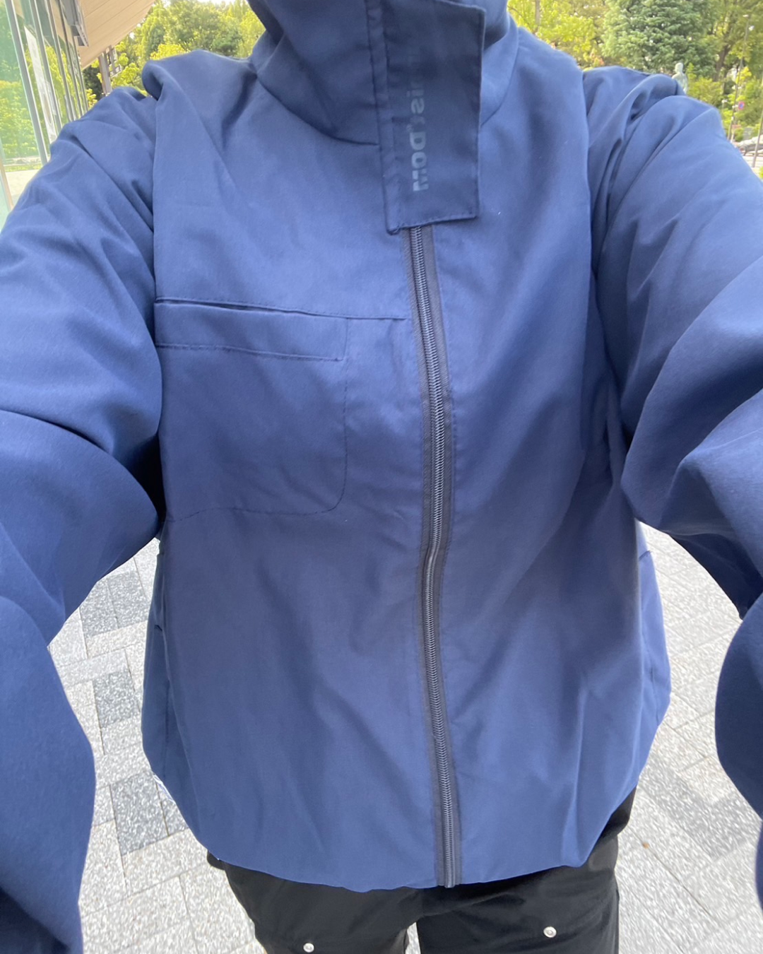 Nylon pocket jacket Y0027