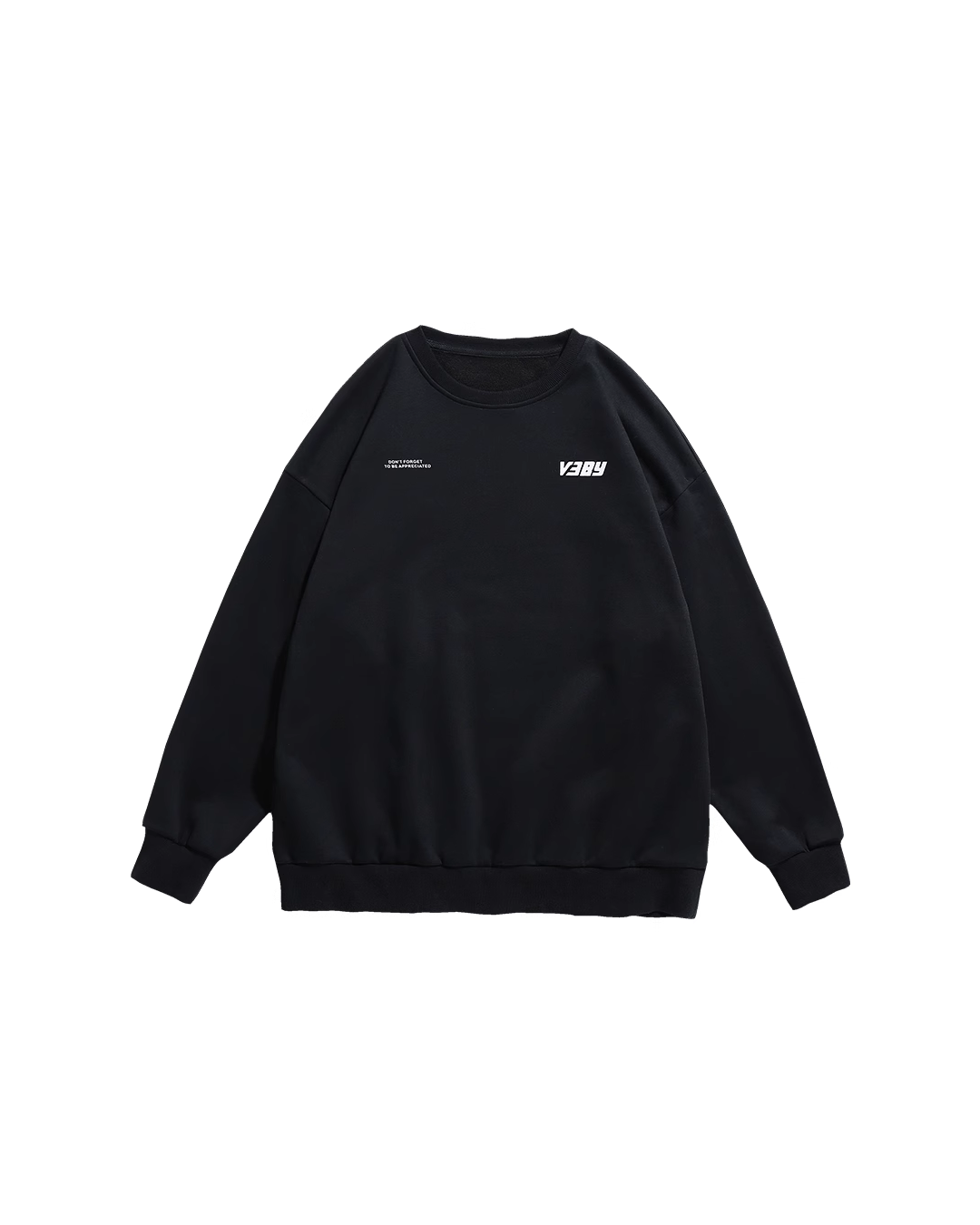 Back print pullover sweatshirt Y0042