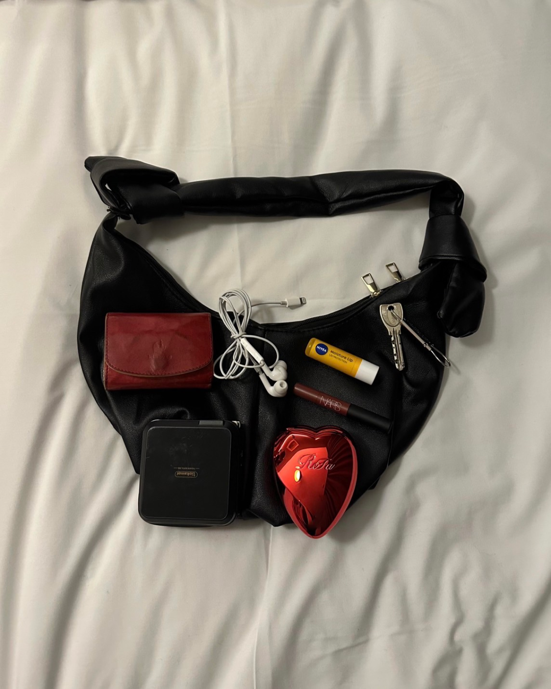 Pleated handbag Y0067