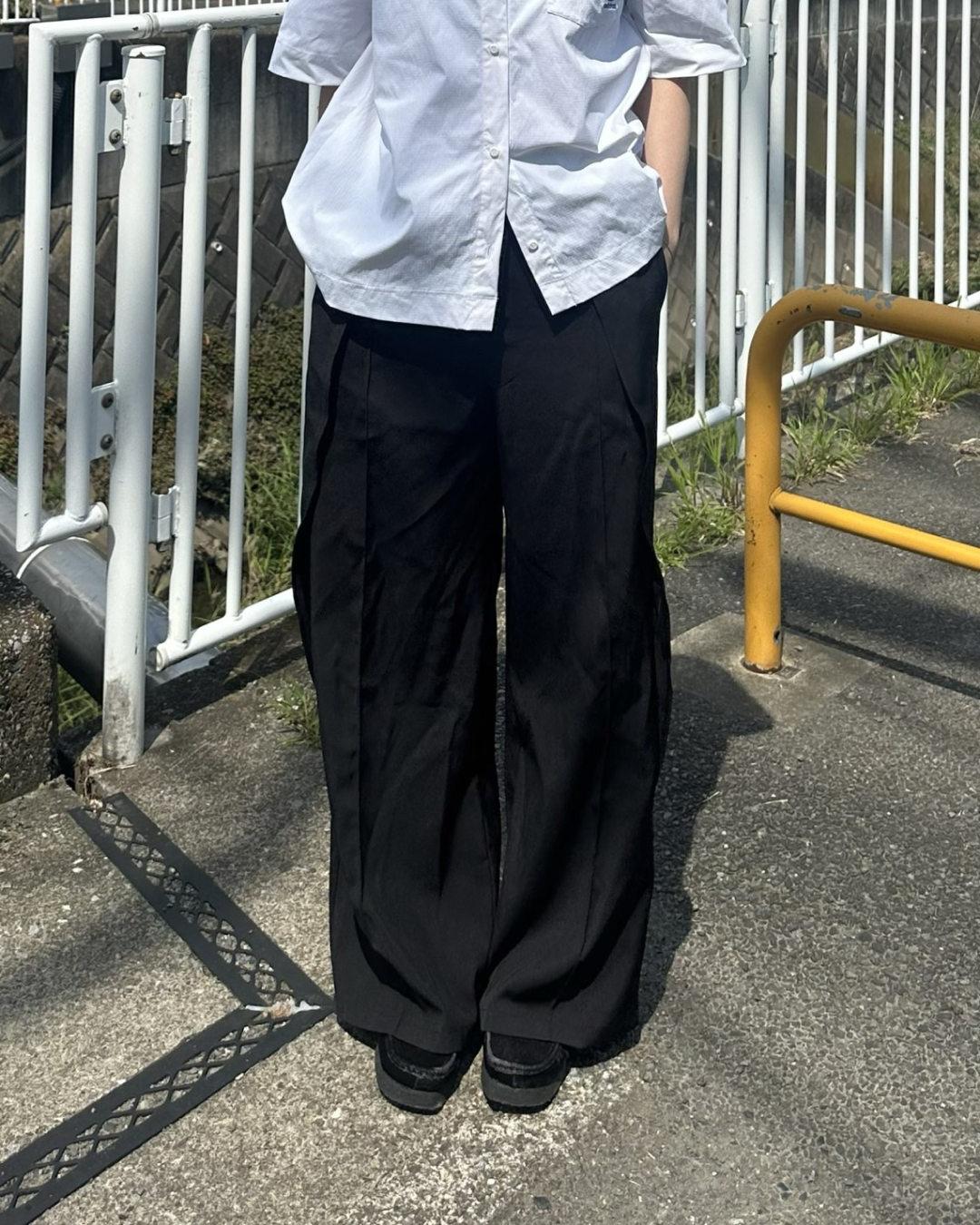 タックワイドスラックス Y1562