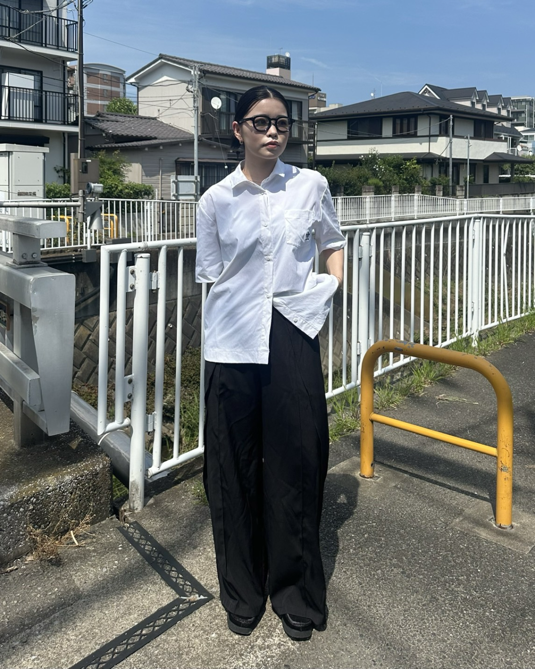 タックワイドスラックス Y1562