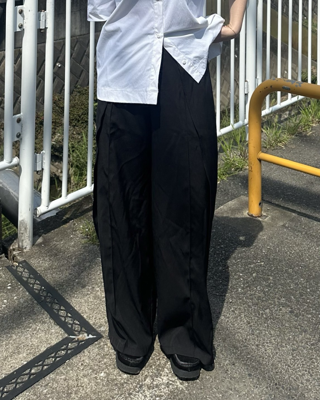 タックワイドスラックス Y1562