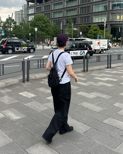 【即納】コットン混チノストレートパンツ Y1596